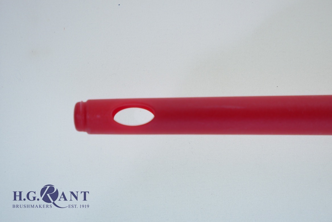 Round Red pastry brush (Also available with wood handle)