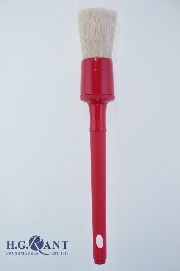 Round Red pastry brush (Also available with wood handle)