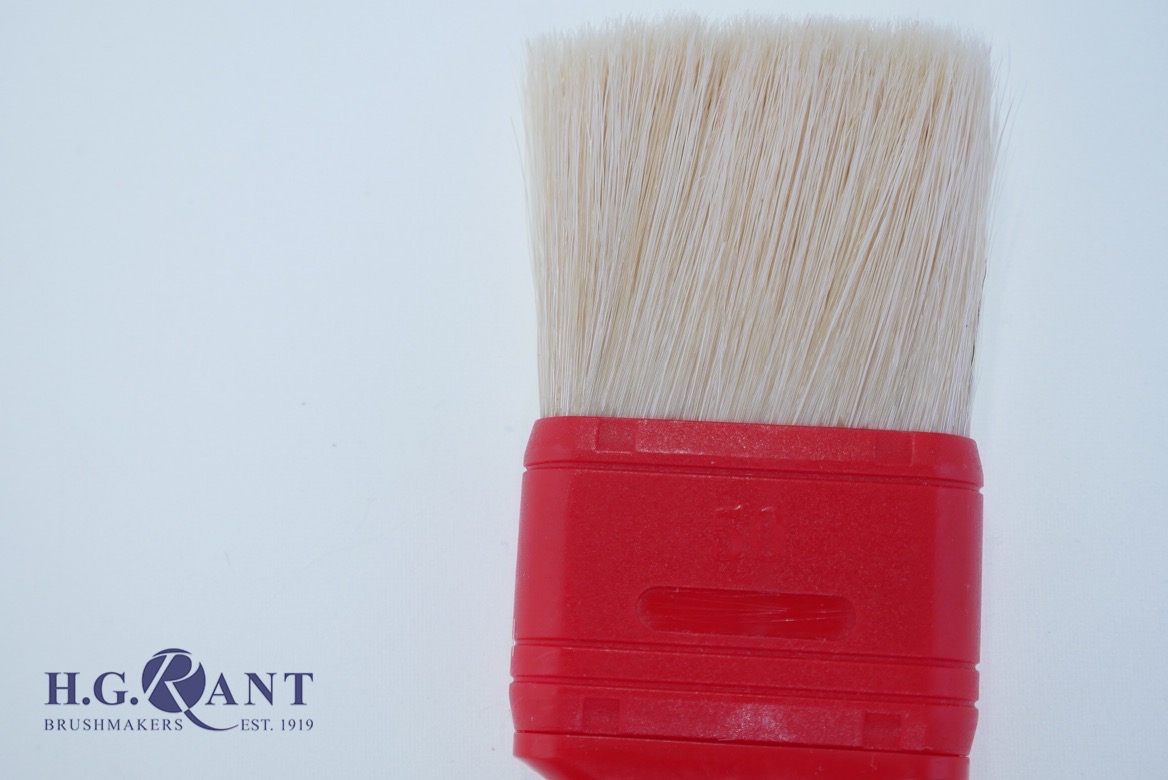Flat Red Pastry brush (Also available with wood handle)